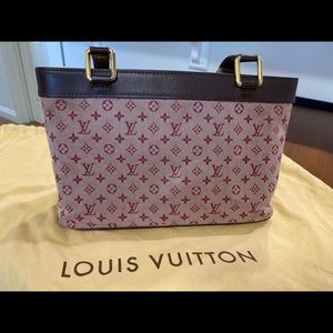 Louis Vuitton mini monogram Lucille cerise cherry